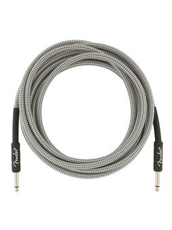 Fender Professional Series instrument cable, 15 ft (ca 450 cm) White Tweed