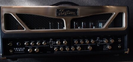 Kustom 100W All Tube Head DOUBLE CROSS, showmodel