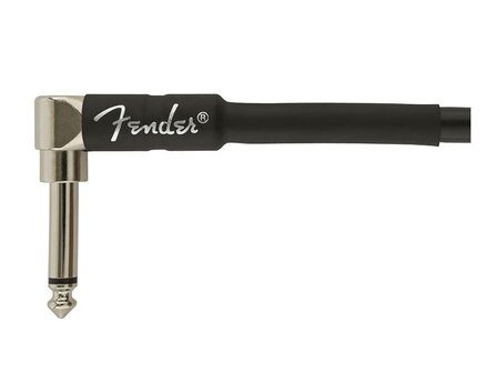 Fender Professional Series instrument cable, 4.5 m black, haaks