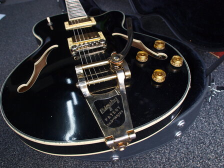 Stromberg Custom Black Aged Monterey with Bigsby Tremolo and case