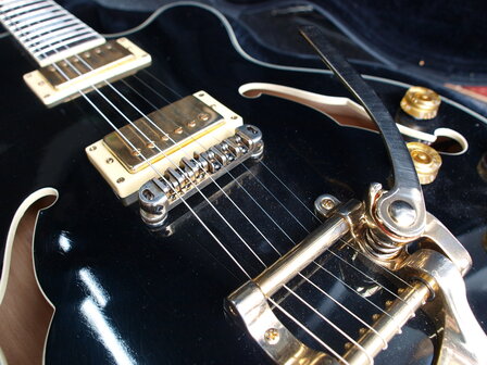 Stromberg Custom Black Aged Monterey with Bigsby Tremolo and case