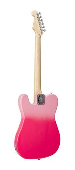 SX Modern Series TE style electric guitar with gigbag, Pink Twilight