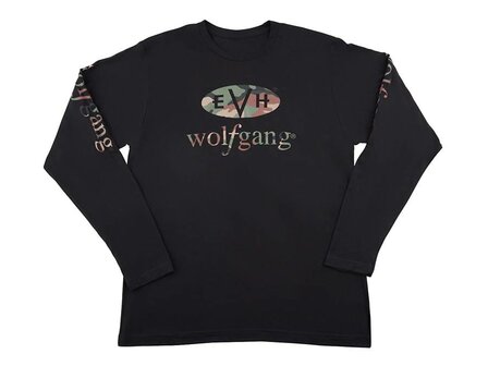 EVH Clothing T-Shirts Wolfgang longsleeve Camo, maat XL