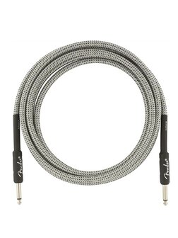 Fender Professional Tweed instrument cable, 3 meter white tweed