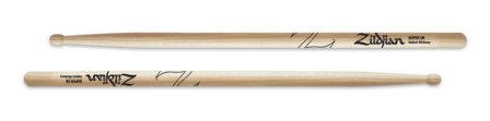 ZILDJIAN Drumsticks, Hickory Nylon Tip series, Super 5B, natural