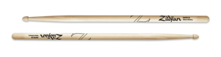 ZILDJIAN Drumsticks, Hickory Wood Tip series, Super 5A, natural 