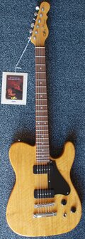 G&amp;L USA Korina Asat Junior II P90 met Tolex case, 1 van 100