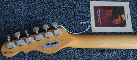 G&amp;L USA Korina Asat Junior II P90 met Tolex case, 1 van 100