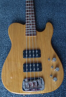 G&amp;L USA limited Korina Asat Bass, Aged Natural Gloss with luxury Tolex case