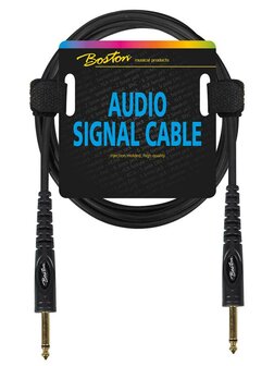 Boston audio signaalkabel, 6.3mm jack mono naar 6.3mm jack mono 0.30 meter