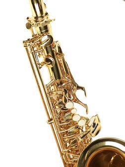 Belcanto X-Series C-note saxofoon, goudgelakt 