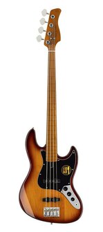 Sire Marcus Miller V5 fretless alder 4-string passive bass guitar Tobacco Sunburst, reserveren