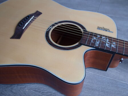 Rosen R235 dreadnought, massief spruce bovenblad