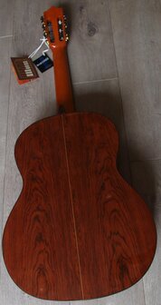 Martinez MCG 45C, solid cedar top, bubinga met gitaarhoes