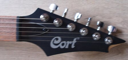 CORT E-Gitaar, X-100, Open Pore Black Burst