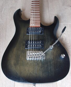 CORT E-Gitaar, X-100, Open Pore Black Burst