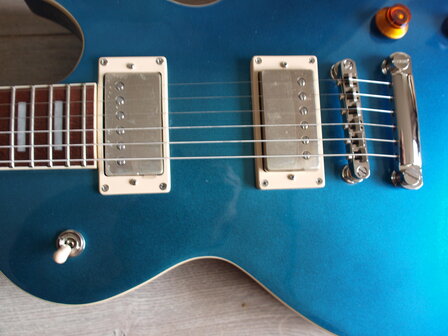 Cort E-Gitaar, CR200, Flip Blue Les Paulmodel