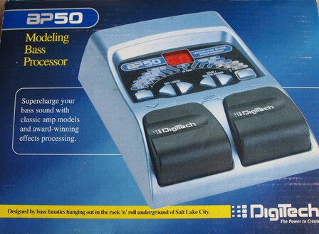 Digitech BP50 Modeling Bass Processor (zonder adapter)