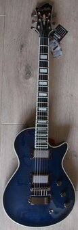 HAGSTROM elektrische gitaar, Ultra Max Special, Beryl Flame