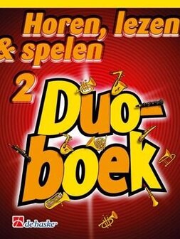 Horen, Lezen &amp; Spelen Trombone (G-sleutel) 2, Duoboek