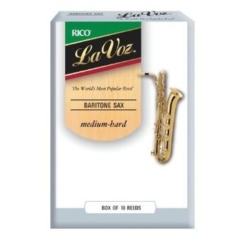 D&#039;Addario La Voz rieten voor Baritonsax, 1 riet, soft of medium