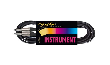 Microfoon / Instrumentkabel, black, 2x stereo jack, 3, 6 of 9 meter