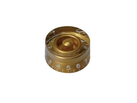 Boston Speed Knop, transparent gold, set van 4 stuks