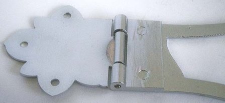 Staartstuk / Tailpiece voor Jazzgitaar