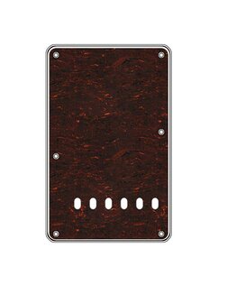 Tortoise (fijn) rugplaat / backplate voor stratocaster model