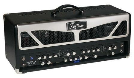 Kustom 100W All Tube Head DOUBLE CROSS, showmodel