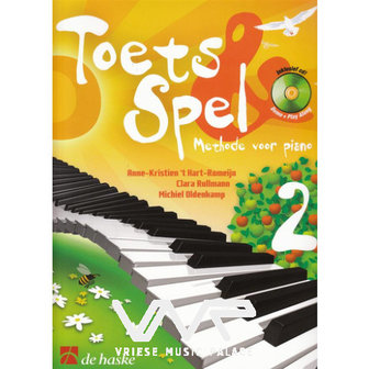 Toets &amp; Spel met CD, Methode voor piano