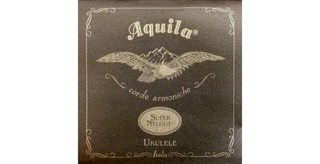 Aquila 128U Super Nylgut Bariton Ukulele snaren, lage D-stemming, D-G-B-E (omwonden D en G)