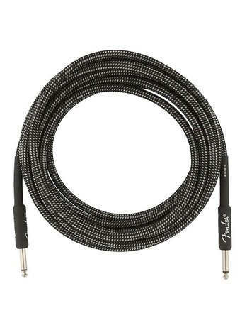 Fender Professional Series instrument cable, 15 ft (ca 450 cm) Grey Tweed