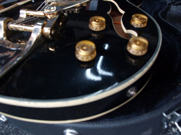 Stromberg Custom Black Aged Monterey with Bigsby Tremolo and case