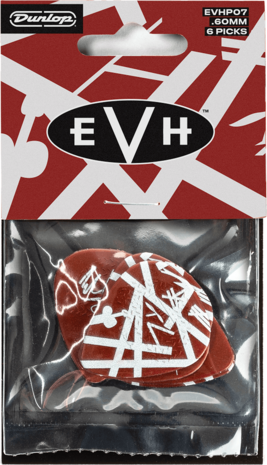 EVH plectrums 07, playerspack 6 stuks