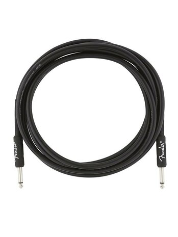 Fender Professional Series instrument cable, 3 meter zwart