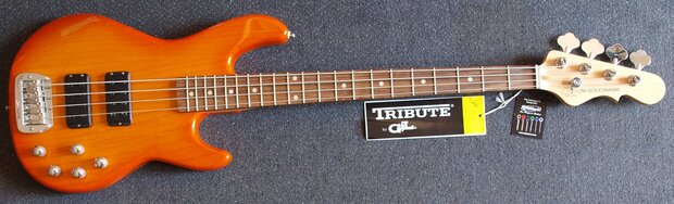 G&L Tribute M2000 Honeyburst RW, nu met stevige G&L gigbag