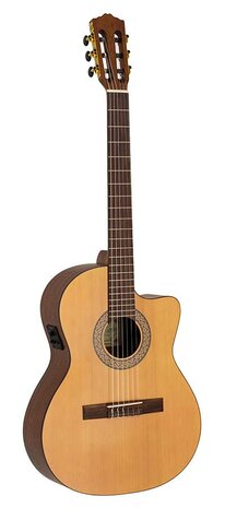 Salvador Cortez Iberia Series Luna stage guitar Fishman Clasica II