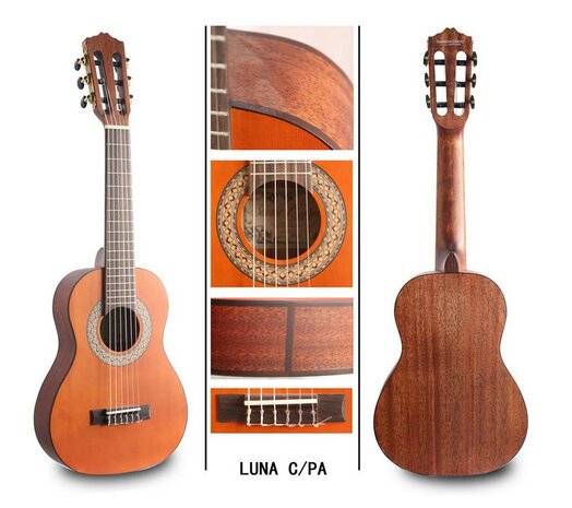 Salvador Cortez Iberia Series Luna PA classic guitar solid Canadian cedar top + sapele