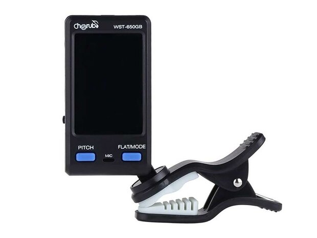 Cherub guitar and bass clip tuner