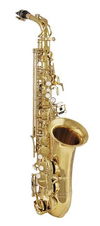 Belcanto X-series altsaxofoon in goudlak met goede kleppen