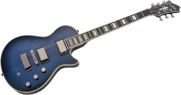 HAGSTROM elektrische gitaar, Ultra Max Special, Beryl Flame