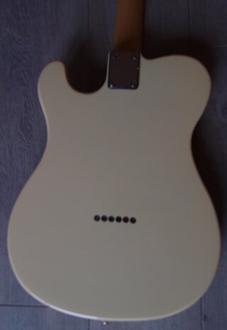 Richwood Master Series elektrische gitaar "Buckaroo Standard" Snowy White