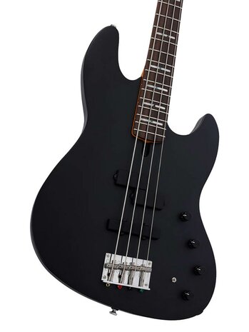 Sire Basses U7 Marcus Miller alder 4-string active bass guitar, satin black