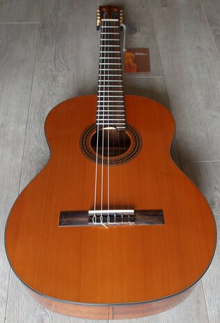 Martinez klassieke gitaar, MC-48C, Cedar Sapele Spanish heel, volwassen maat