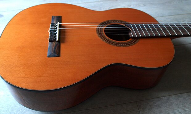 Martinez klassieke gitaar, MC-48C, Cedar Sapele Spanish heel, volwassen maat