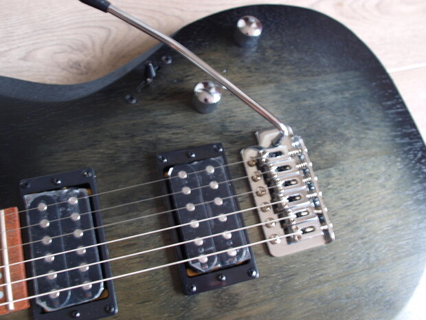 CORT E-Gitaar, X-100, Open Pore Black Burst