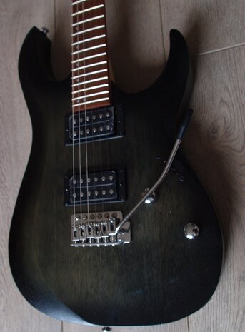 CORT E-Gitaar, X-100, Open Pore Black Burst