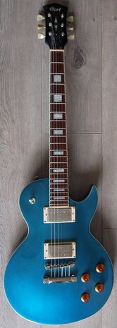 Cort E-Gitaar, CR200, Flip Blue Les Paulmodel