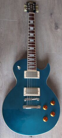 Cort E-Gitaar, CR200, Flip Blue Les Paulmodel